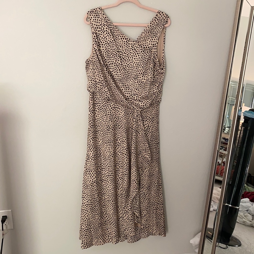 Leopard dress MIDI length